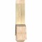 Ekena Millwork Bellingham Rough Sawn Timber Gable Bracket, Douglas Fir, 60"W x 25"H x 6"D x 6"F, 10/12 Pitch GBW060X25X0606BEL00RDF - alternate 5